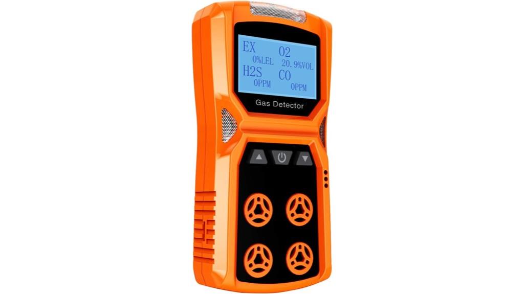 gas monitor with lcd