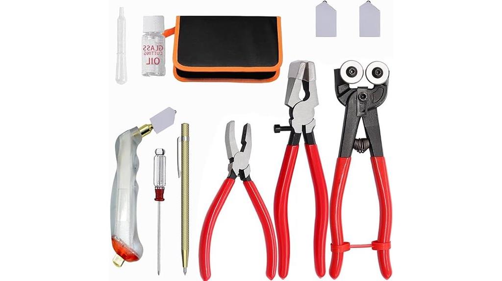 glass cutting tool set
