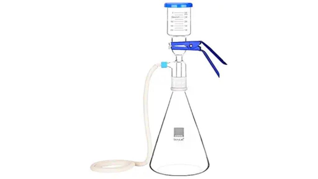 glass filtration apparatus set