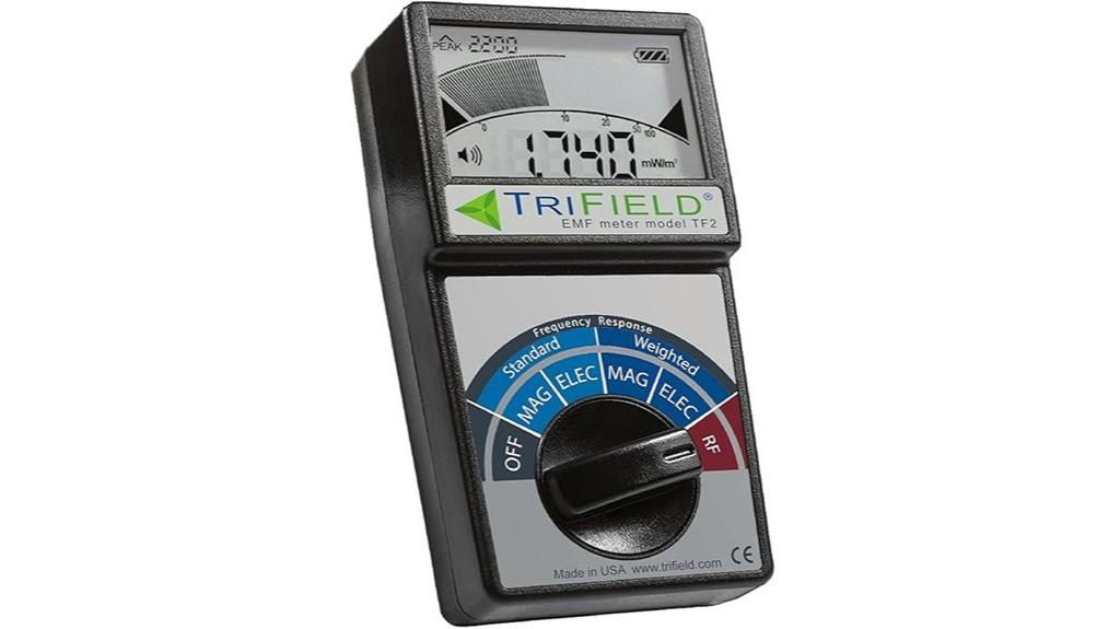 handheld electromagnetic field detector