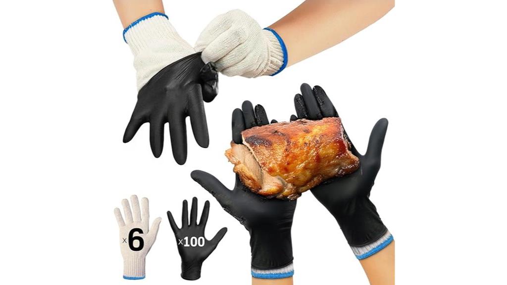 heat resistant cotton gloves