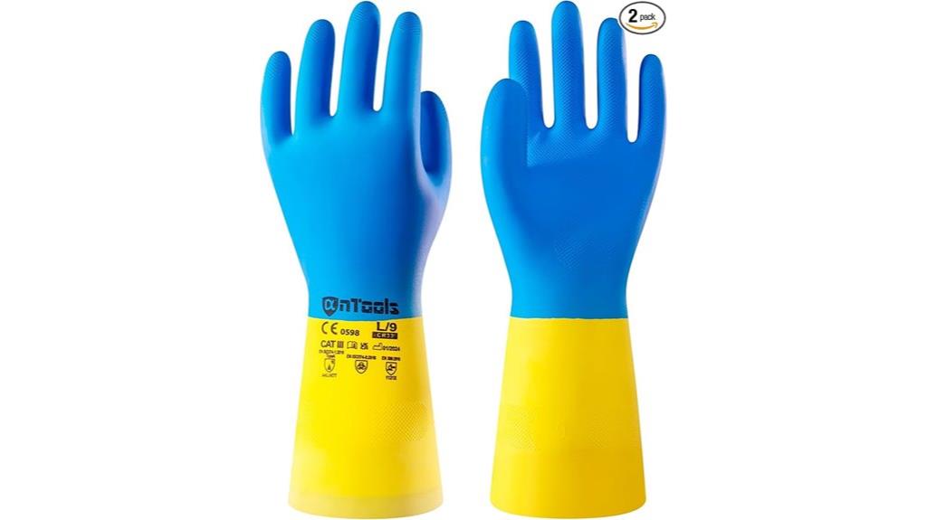heavy duty chemical gloves
