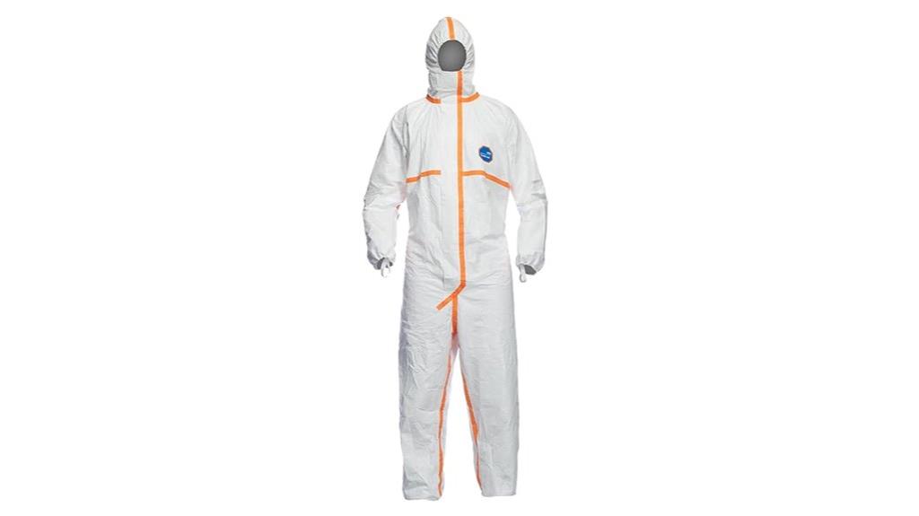 heavy duty chemical protective suit