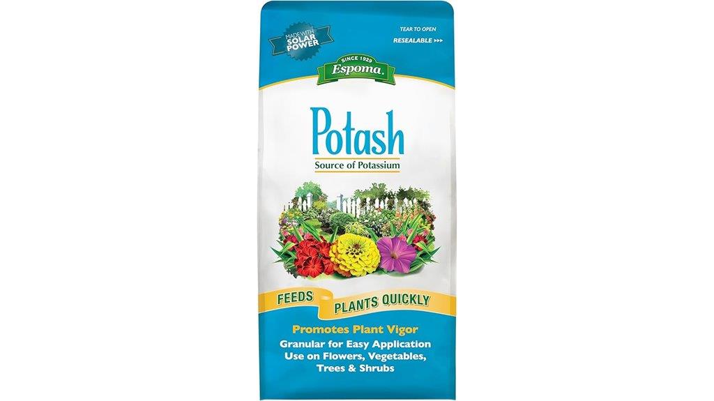 high potassium plant fertilizer