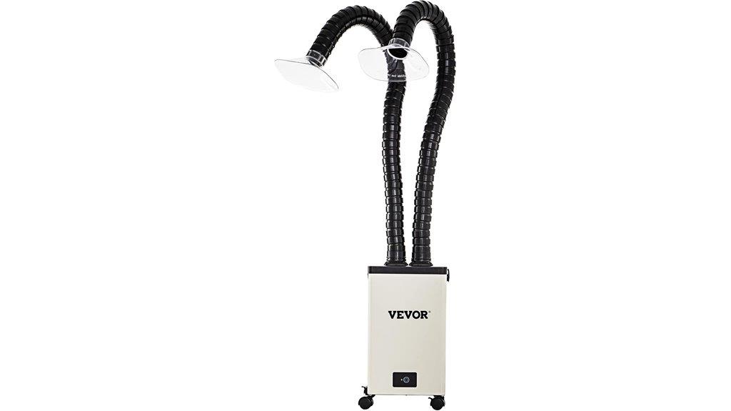 high power solder fume extractor