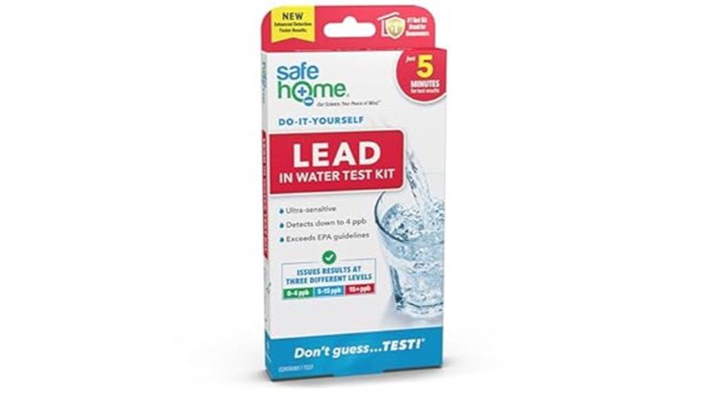 home lead water testing