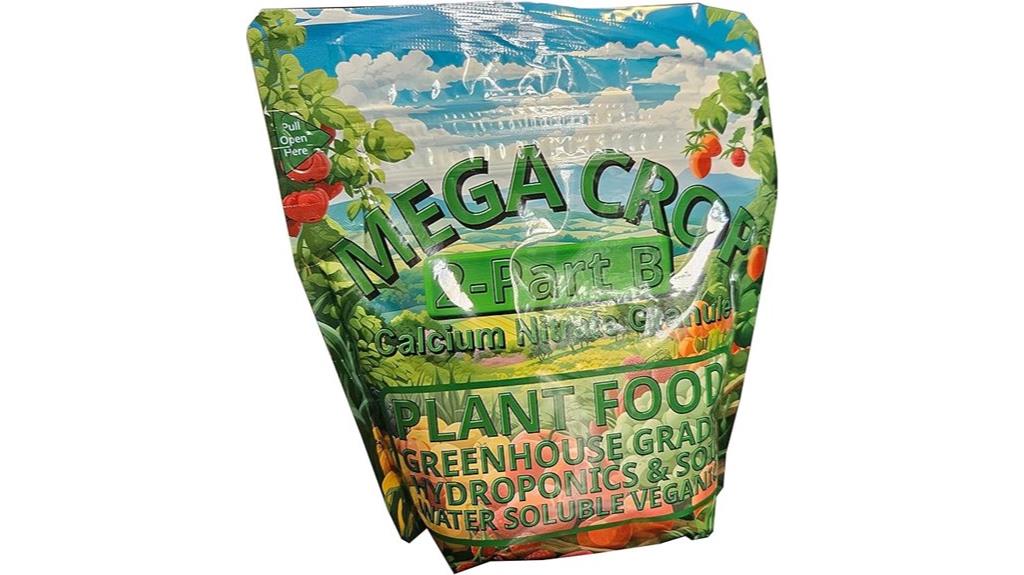 hydroponic mega crop fertilizer