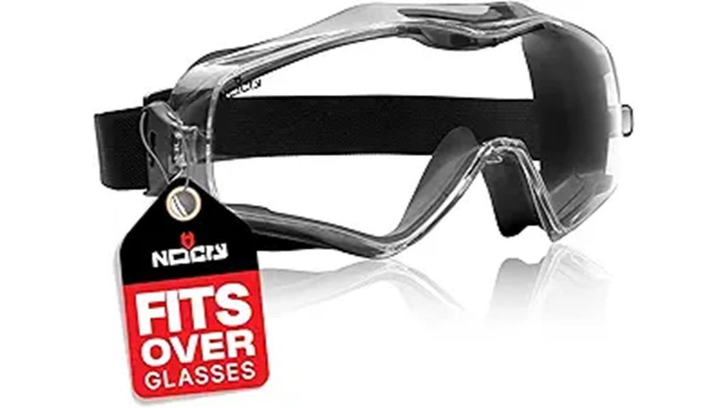 impact resistant safety goggles