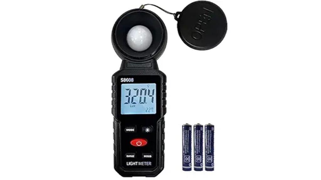 indoor outdoor brightness meter