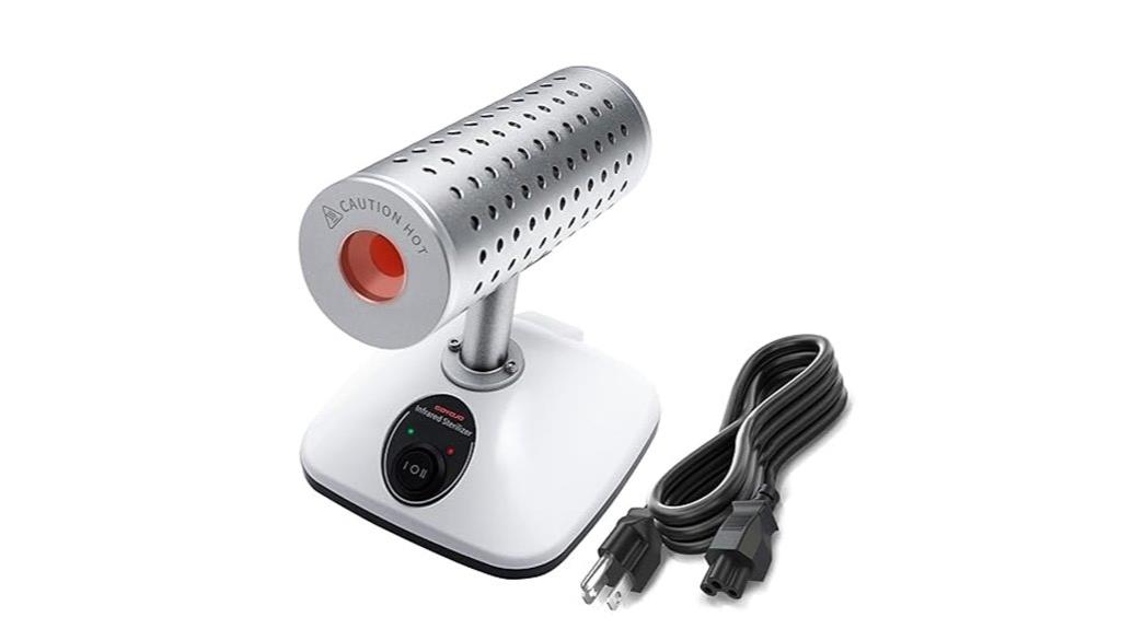 infrared sterilizer with loop