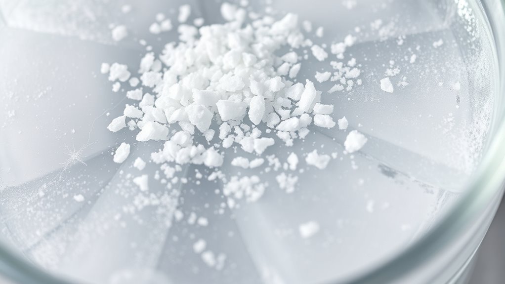 ionic dissociation disrupts freezing