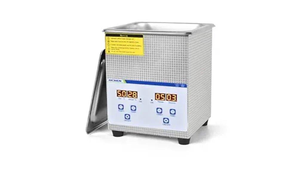 jewelry cleaner with heater