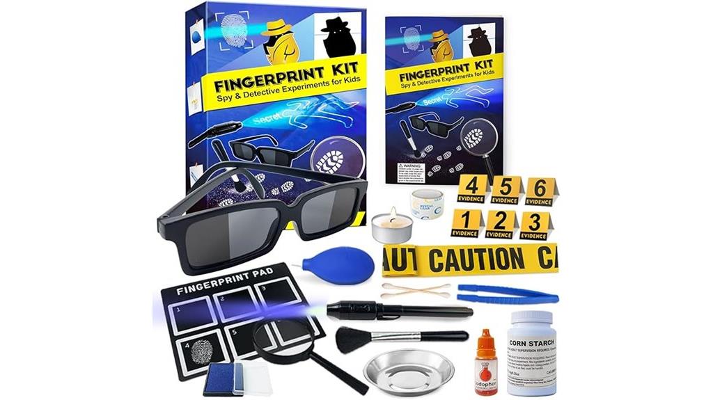 kids detective fingerprint kit