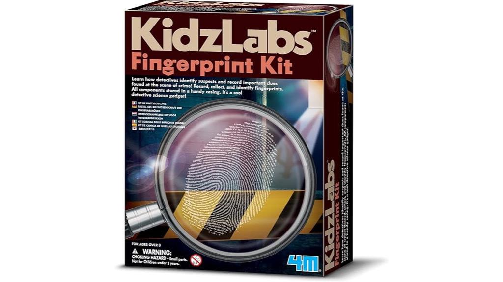 kids fingerprint identification kit