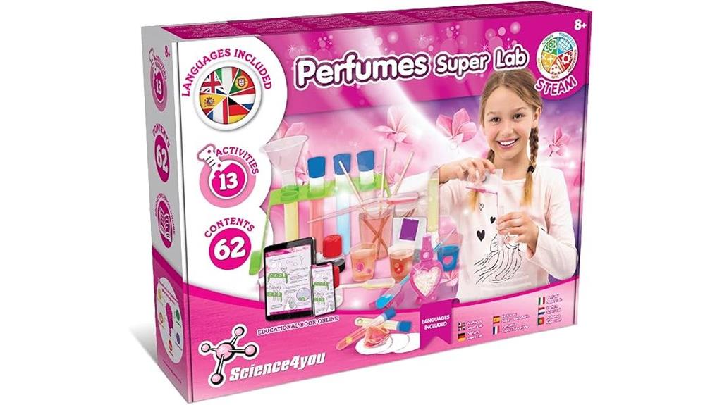 kids perfume making kit