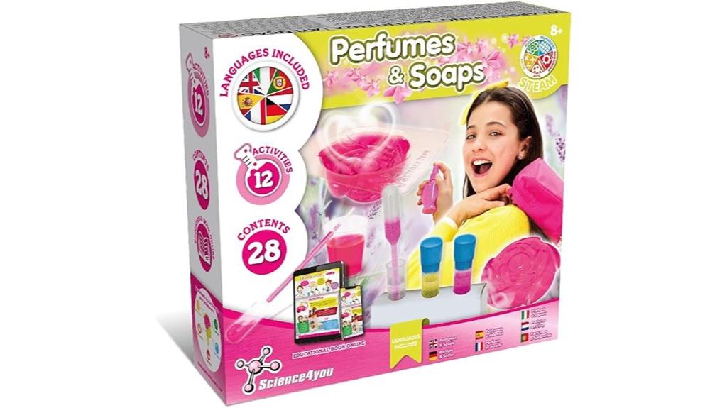 kids perfume soap kit