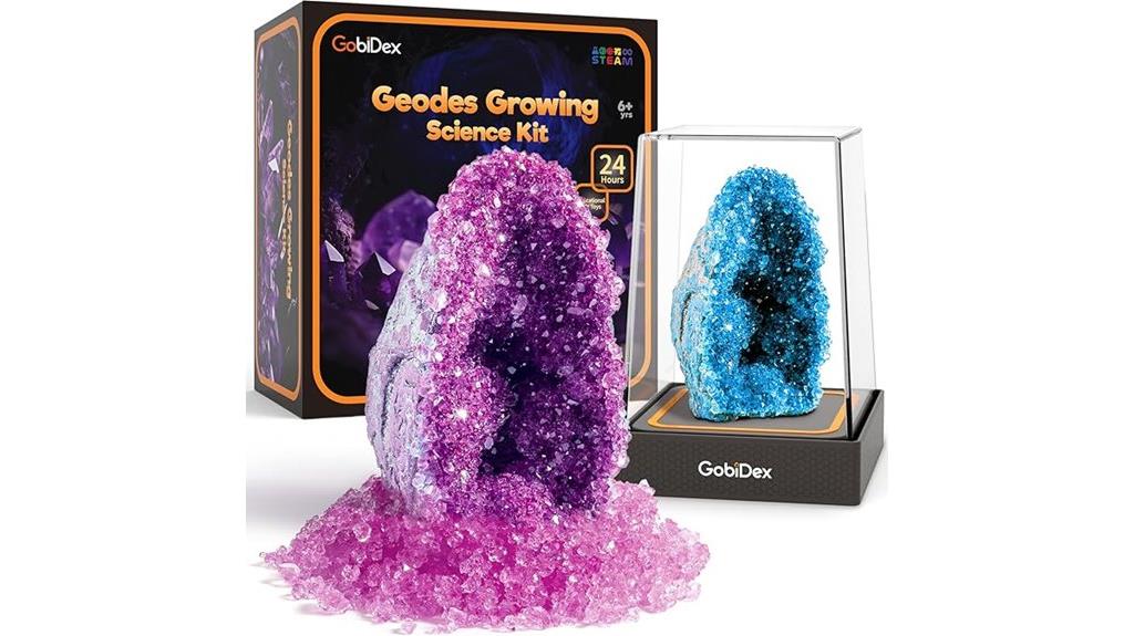 kids science geode kit