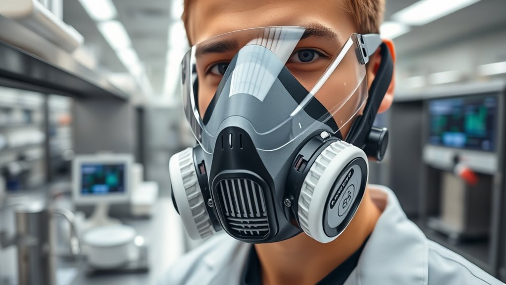 lab respirator selection criteria