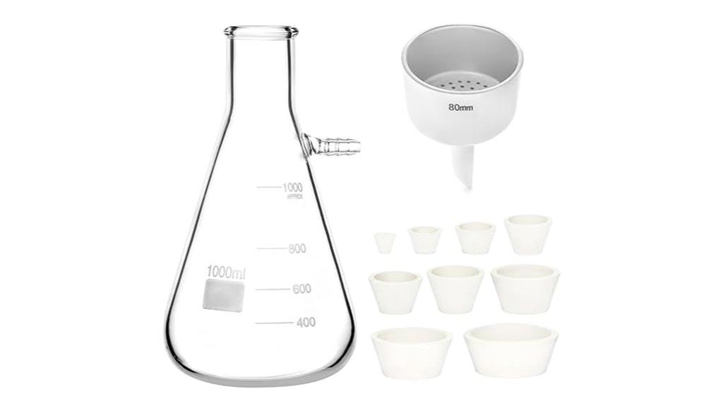 laboratory filtration equipment set
