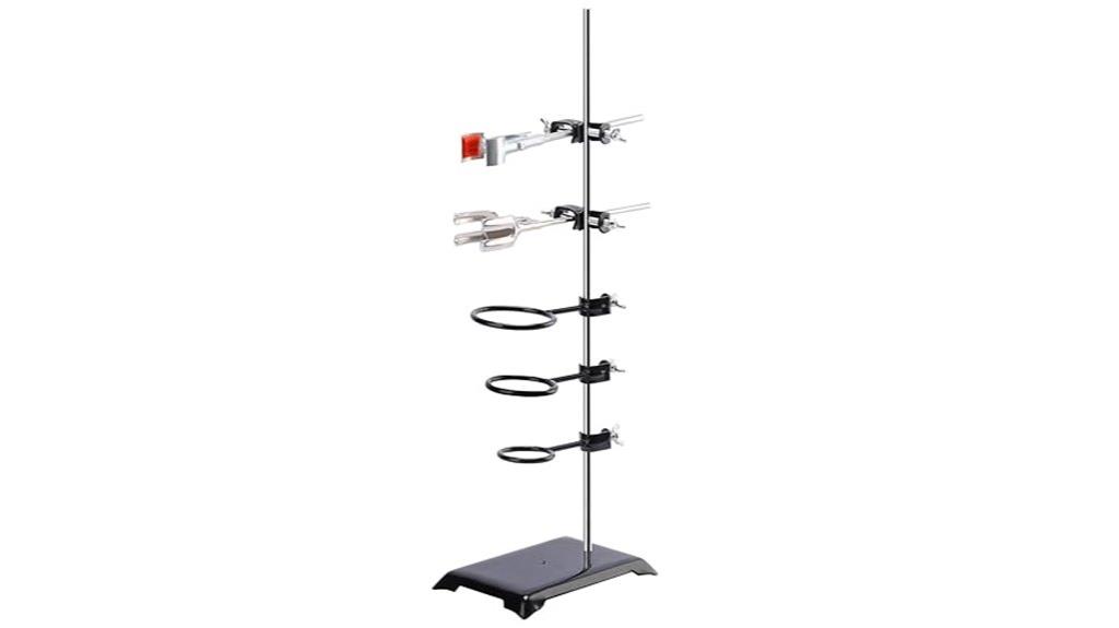 laboratory stand with accessories