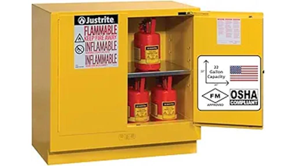 large capacity flammable storage