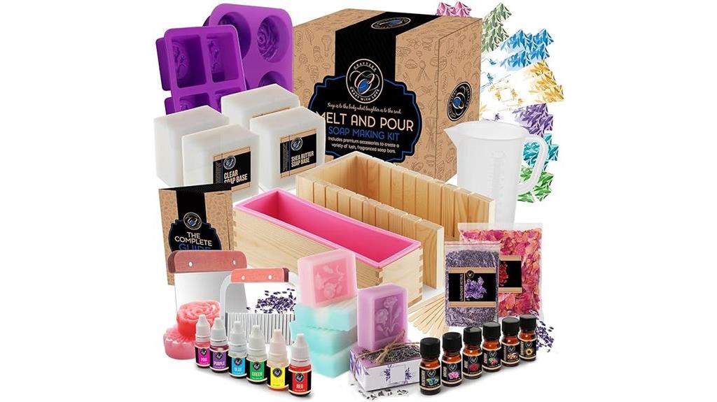 large deluxe soap kit
