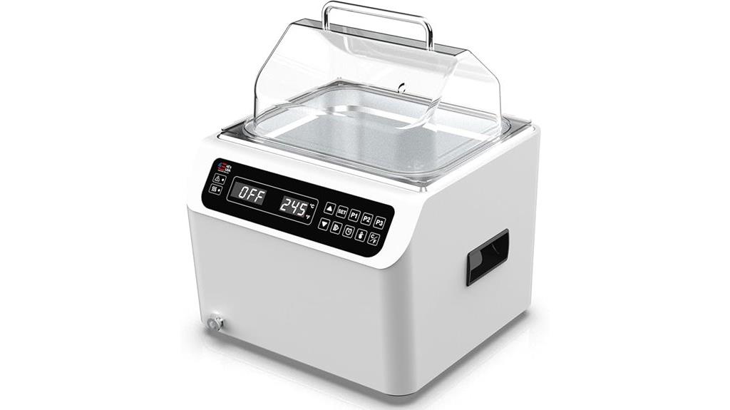 large digital water bath