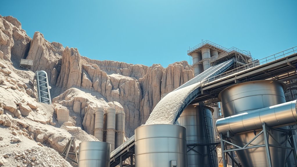 limestone to cement process
