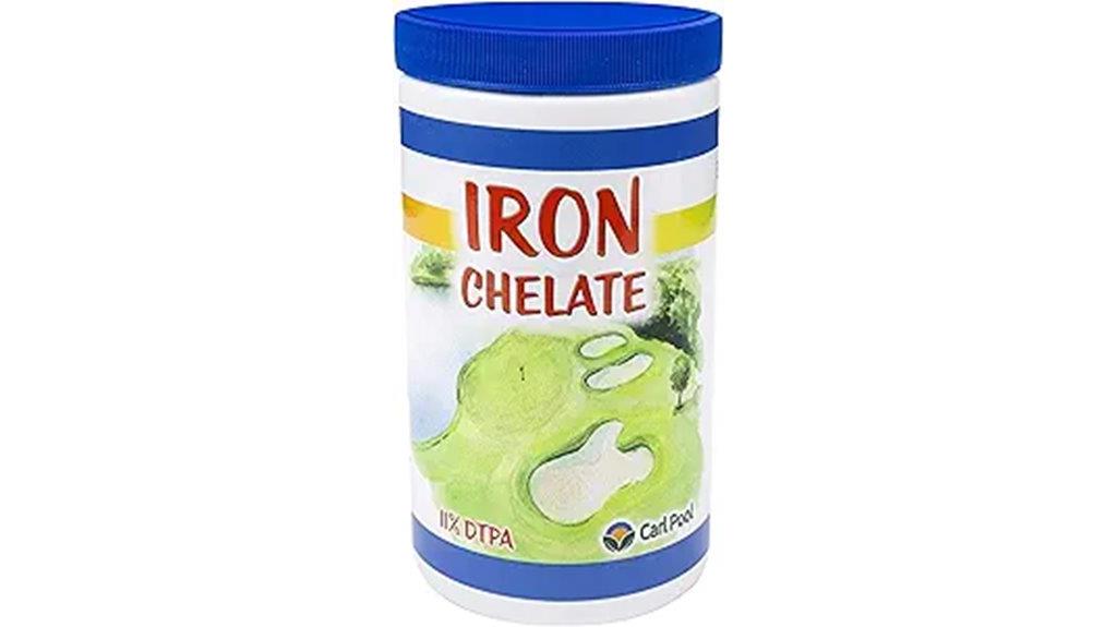 liquid iron supplement container