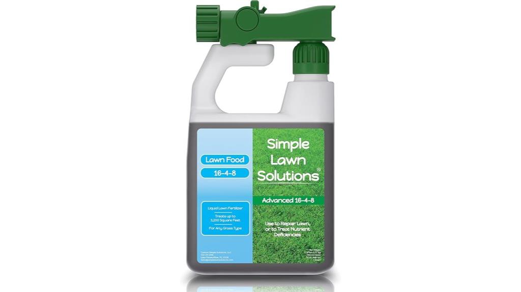 liquid lawn fertilizer formula