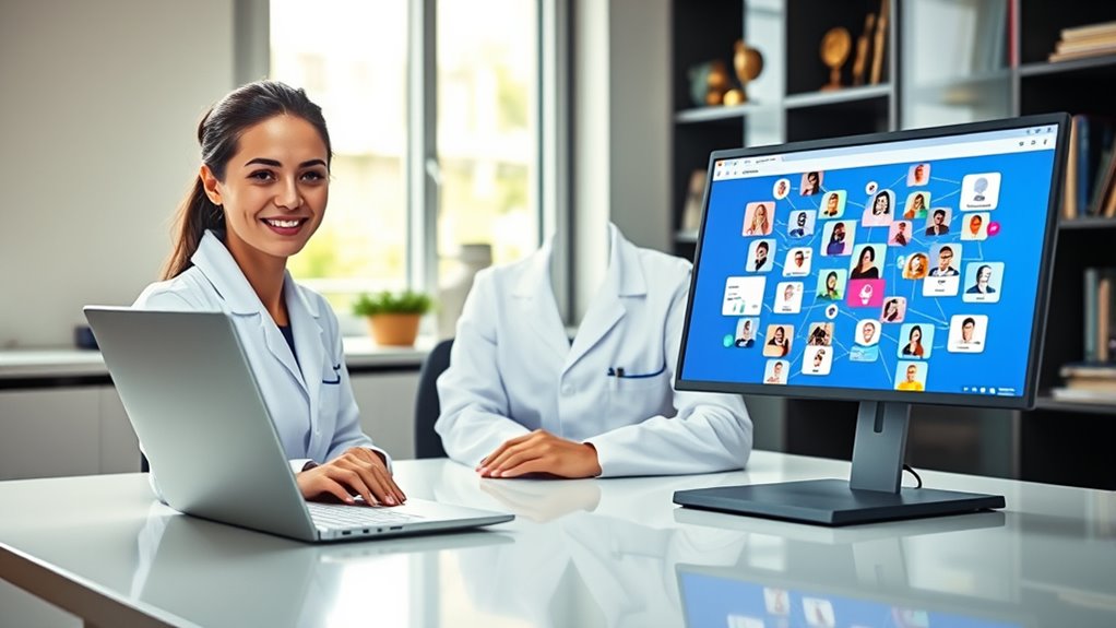 maximize online professional networking