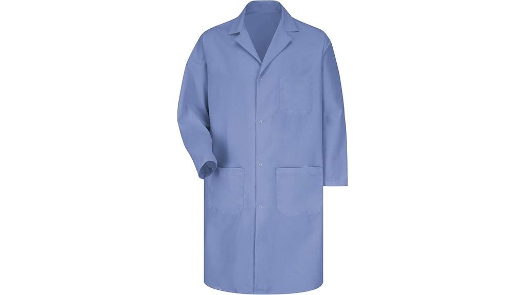 men s lab coat with pockets