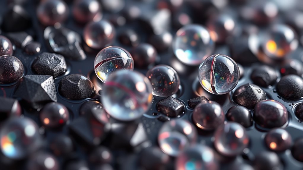 microcapsules release healing agents