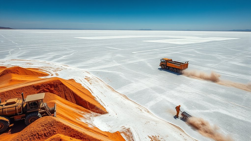 mineral extraction and processing