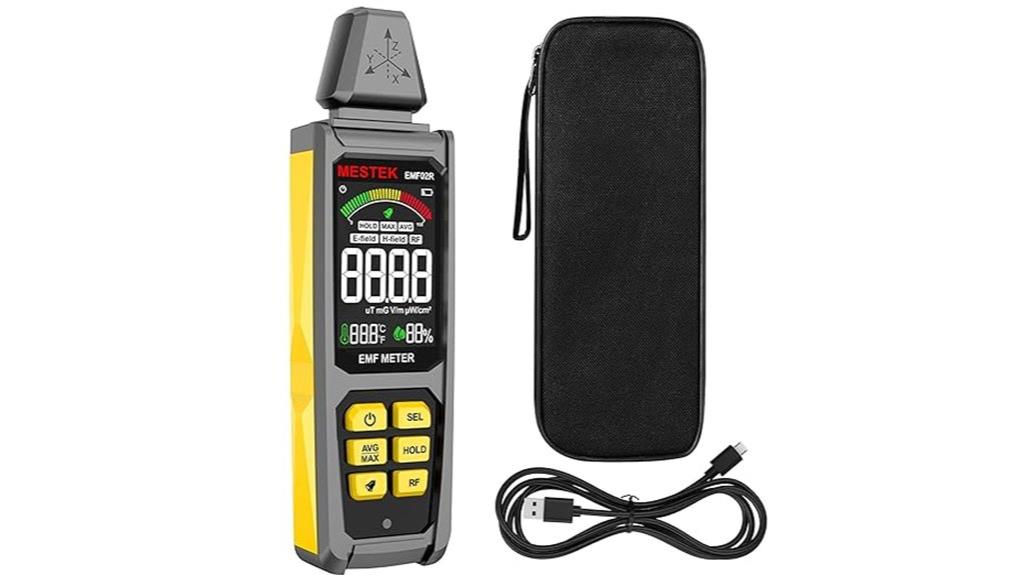 multifunction emf radiation meter