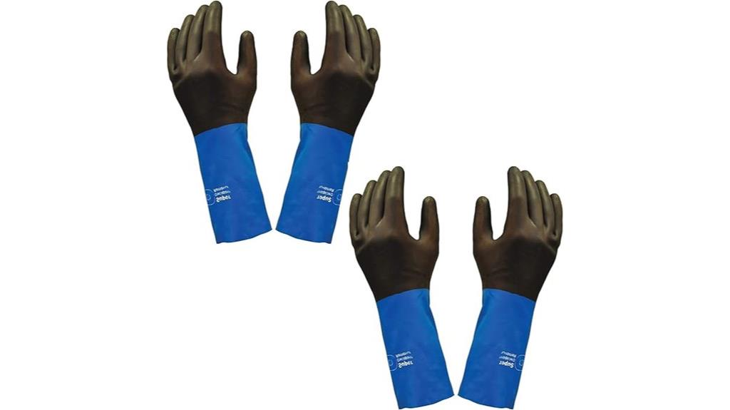 neoprene chemical resistant gloves