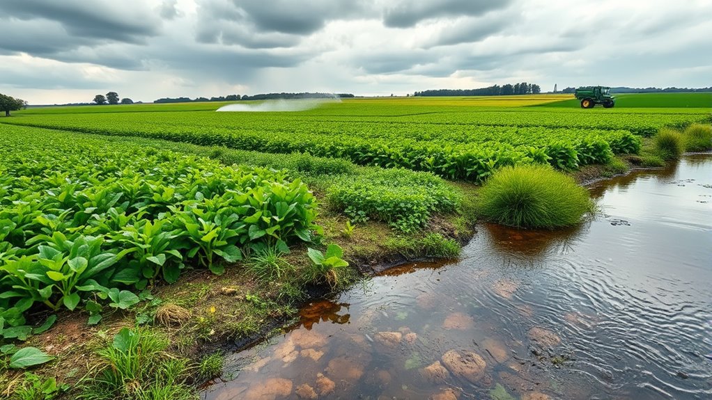 nitrogen runoff causes pollution