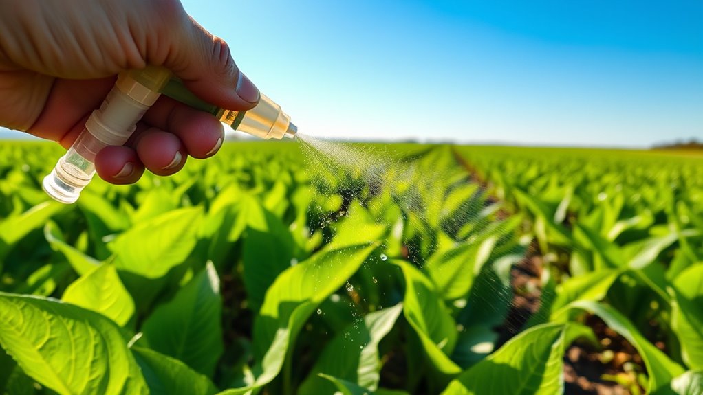 optimal foliar application timing