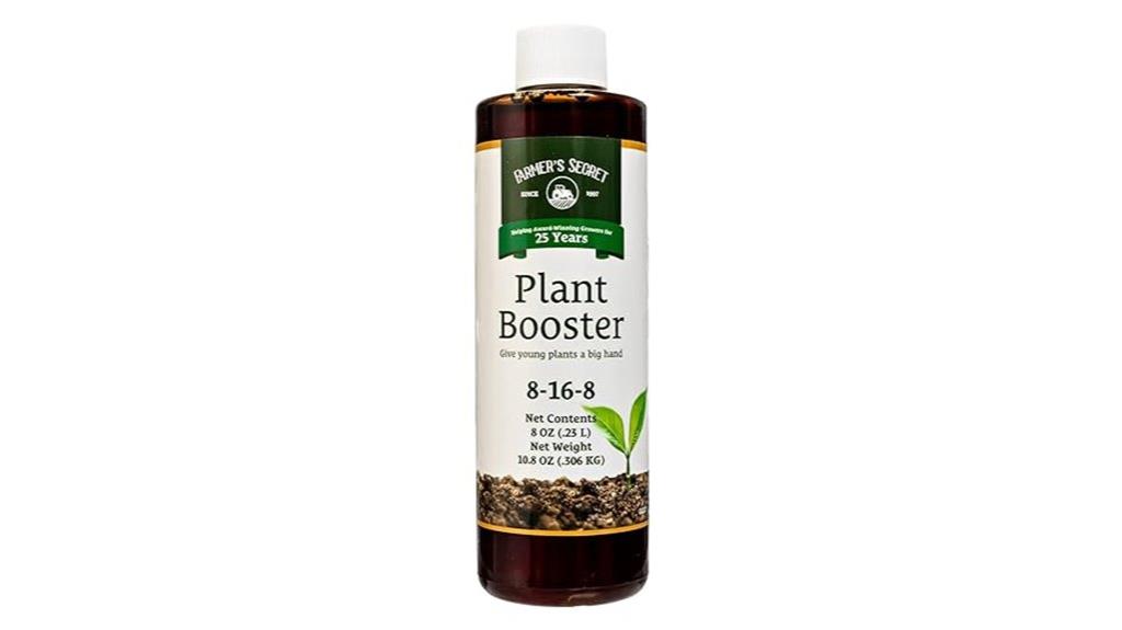 organic 8oz plant fertilizer