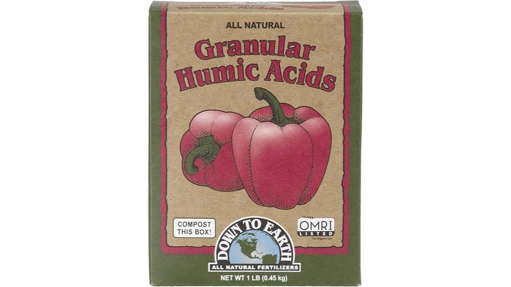 organic granular humic fertilizer
