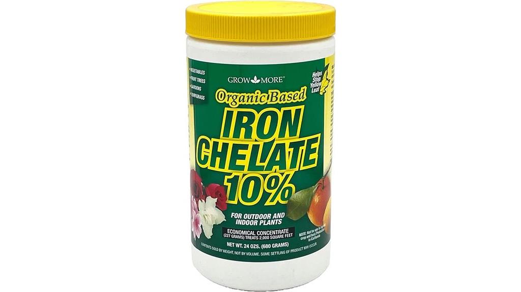 organic iron chelate concentrate