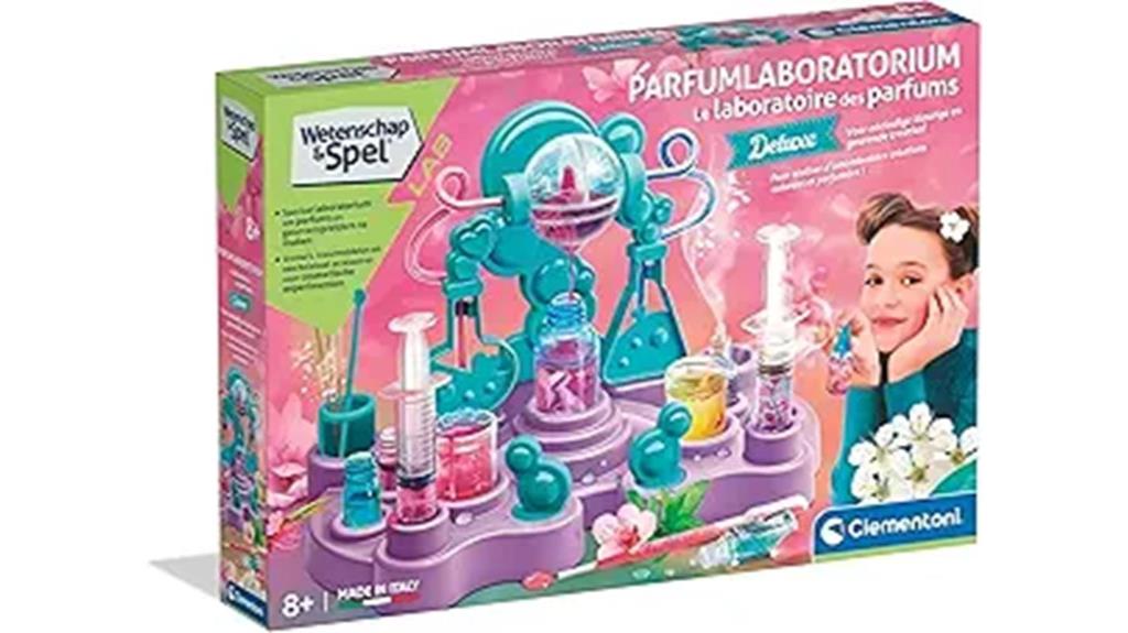 perfume making science laboratory