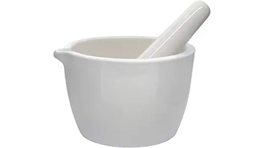 porcelain mortar pestle set