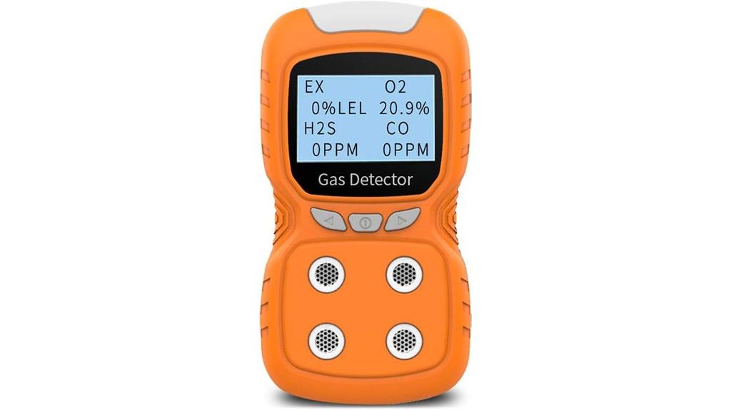 portable lcd gas detector