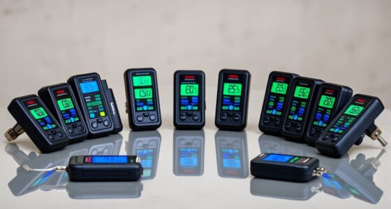 portable magnetic field meters