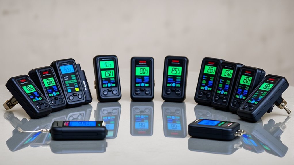 portable magnetic field meters