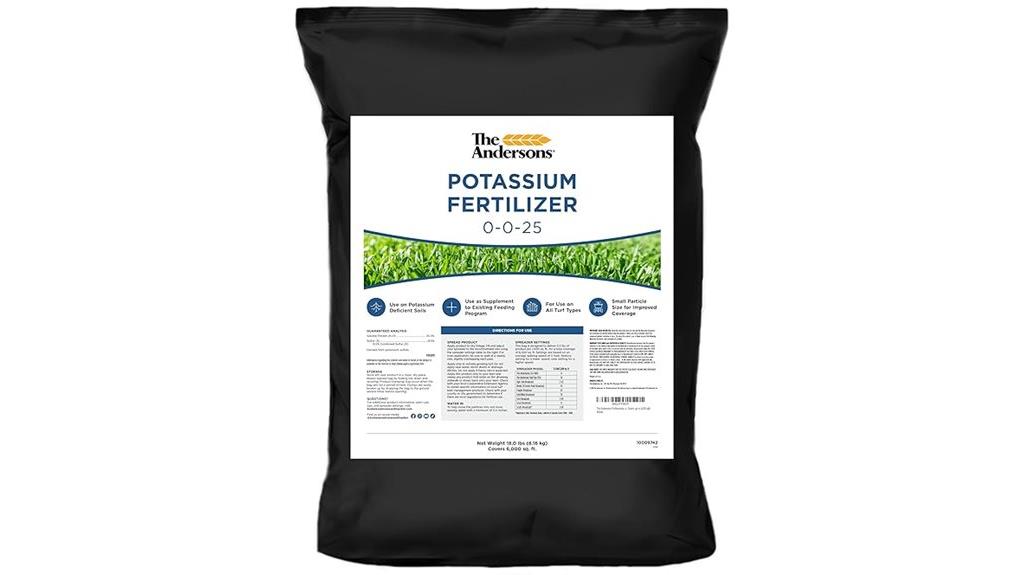 potassium fertilizer 18 lbs
