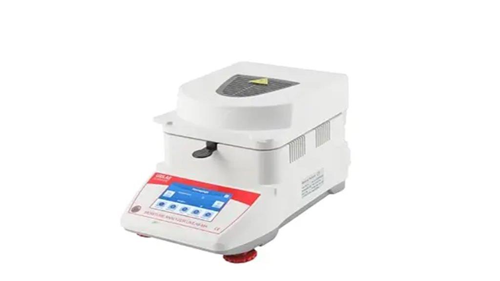 precise halogen moisture measurement