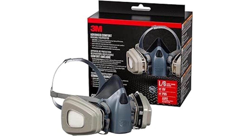professional half mask respirator
