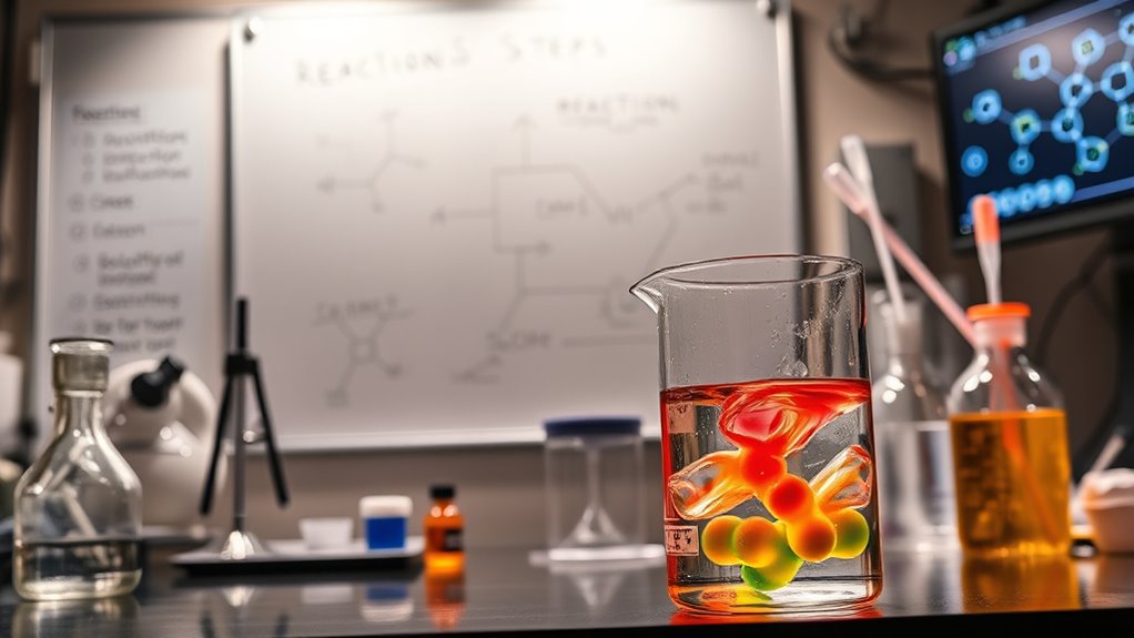 reaction pathway energy changes